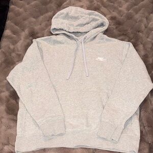 Nike Light Gray Men's Hoodie